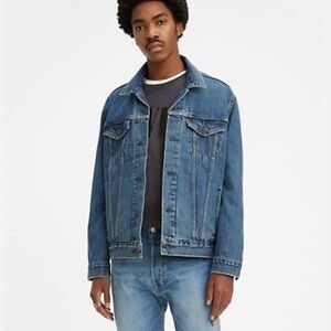 Levi’s Mens Trucker Jean Jacket Sz L
